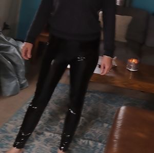 Women's size medium shiny Shein pants